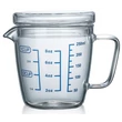 AVX 250ml-es üveg mérőpohár tetővel