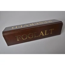 Foglalt tábla NAGY barna