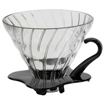 Hario V60 Dripper 02 (Üveg, Fekete)