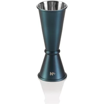 NOCTURN japán stílusú italmérce 25/50 ml rozsdamentes acél matt kék