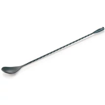 NOCTURN Classic csavart szárú bárkanál 30 cm rozsdamentes acél matt kék