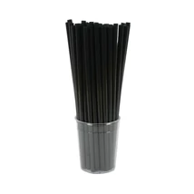 Bio PLA szívószál fekete 500db/cs