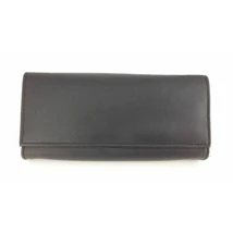 Pincér brifkó műbőr fekete 6+1 fakkos 20x9 cm