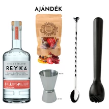 Reyka vodka koktélkeverő szett ajándék koktélfűszerrel