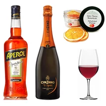 Aperol Spritz koktél szett