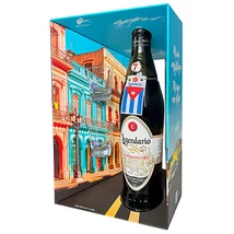 Legendario Elixir de Cuba rum díszdobozban 2 pohárral 0,7L 34%