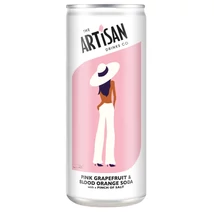 Artisan Pink Grapefruit &amp; Blood Orange Soda 0,25L