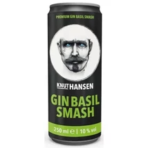 Knut Hansen Gin Basil Smash (bazsalikomos) fém doboz 10% 250 ml