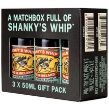 Shanky&#039;s Whip Black Irish Whiskey Likőr Mini Pack 3x0,05L 33%