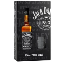 Jack Daniels Whiskey dd. + Pohár 0,7L 40%