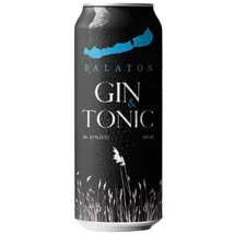 Balaton Gin &amp; Tonic 0,25L 4,9% dobozos