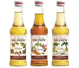 Kis üveges Monin szirup 0,25L