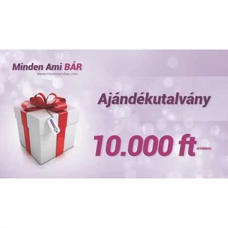Ajándékutalvány 10.000 ft.