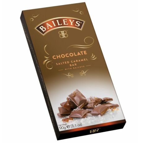 Baileys Bar Salted Caramel - Sós karamellás Baileys trüffelkrémmel töltött tejcsokoládé tábla (90 gr)