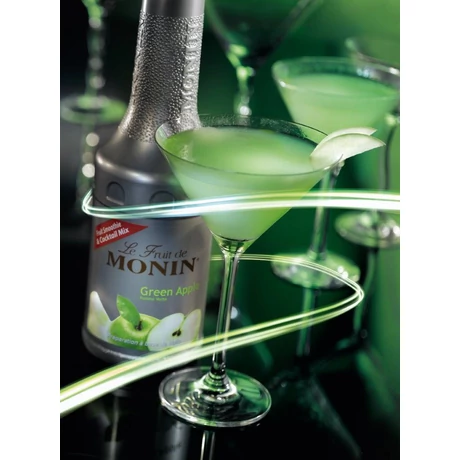 Monin Zöldalma koktélpüré (green apple) 1L