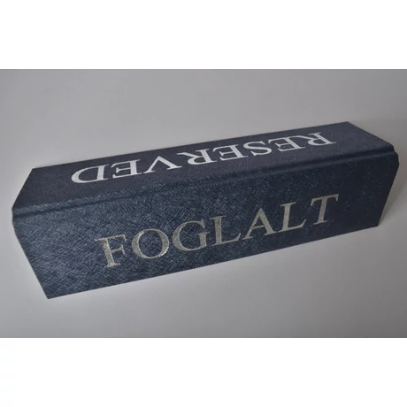 Foglalt tábla NAGY kék