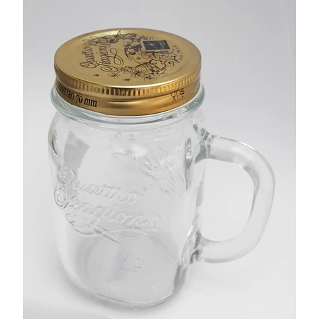 Retro Sörös & Limonádés korsó + tető 420 ml