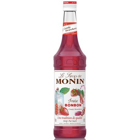 Monin Cukrozott Eper (Candy Strawberry) szirup 0,7