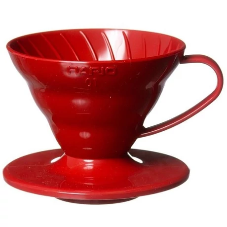 Hario V60 Dripper 01 (Porcelán, Piros)