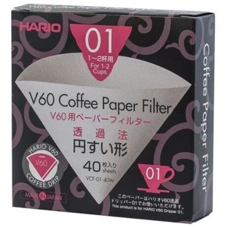 Hario V60 papírfilter (01) 40 db/doboz