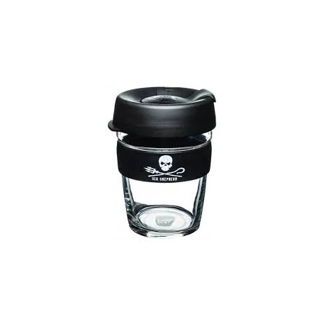 KeepCup Brew Café SEA SHEPHERD üveg pohár kávés termosz 360 ml