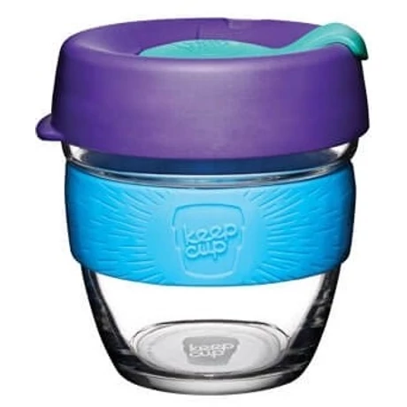 KeepCup Brew Café üveg pohár kávés termosz TIDAL 240 ml