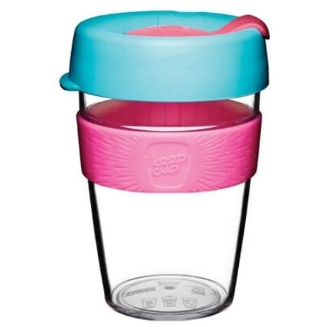KeepCup clear plasztik to go pohár kávés termosz OZONE 360 ml