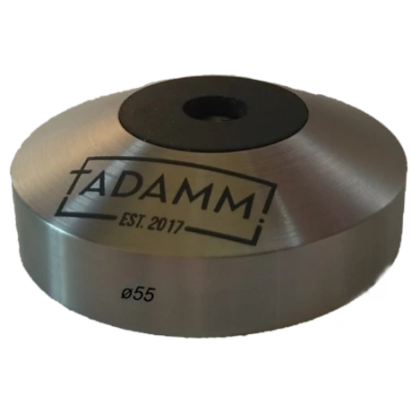 Vastag kávétömörítő talp lapos 58,5 mm