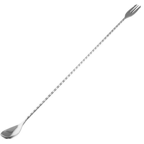 Bárkanál csavart szárral villás véggel 30cm