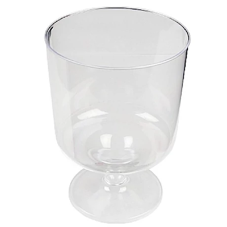 Műanyag Pálinkás talpas pohár 4 cl