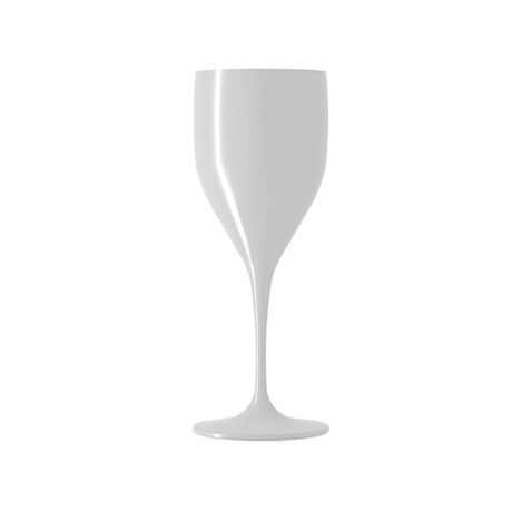 Beach fehér pezsgős pohár elegáns polykristály 330 ml