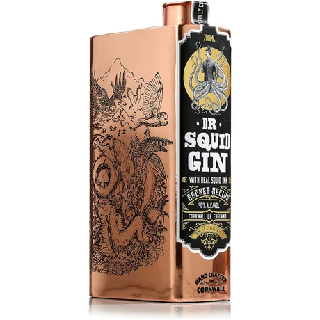 Dr. Squid Gin - tintahal tintával 40% 0,7l