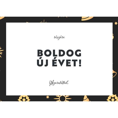 Ajándékkártya- Boldog Újév