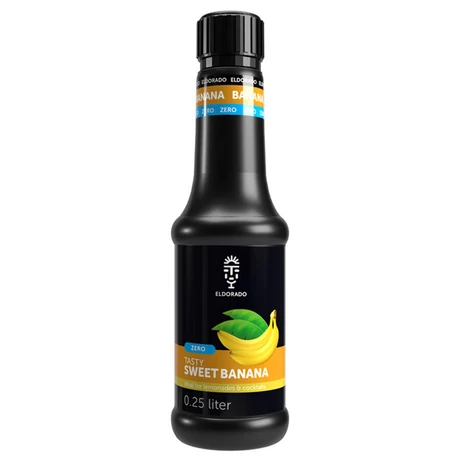 Eldorado Banán zero szirup 0.25 L