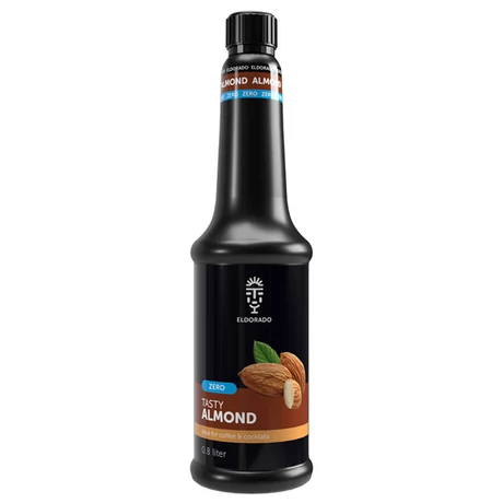 Eldorado cukormentes mandula szirup 0,8 L (most ajándék kiöntő dugóval)