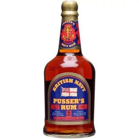 Pussers British Navy Rum Original Blue Label 0,7L 40%