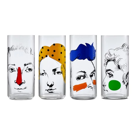 Finesse Tumbler kristálypohár szett High Ball - 445 ml, 4 db/csomag (Nude glas)