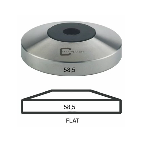 Kávétömörítő talp lapos 58,5mm