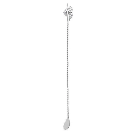 The Bars bárkanál csavart szárú, fejsze véggel ezüst 45 cm