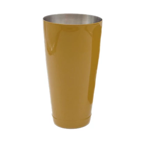 The Bars súlyozott koktél shaker mustársárga 800ml