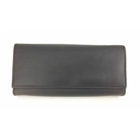 Pincér brifkó műbőr fekete 6+1 fakkos 20x9 cm