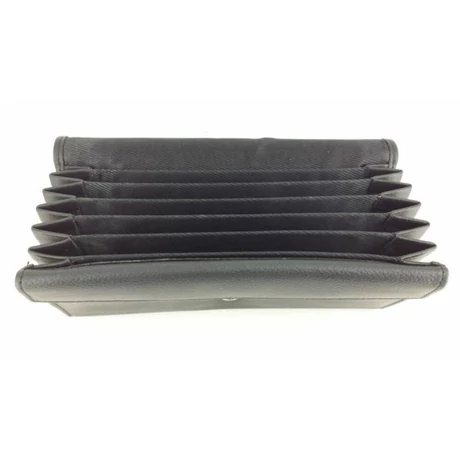 Pincér brifkó műbör fekete 6+ 1 fakkos 20x9 cm