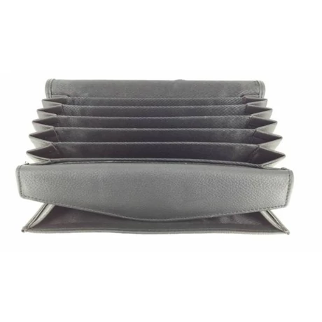Pincér brifkó műbör fekete 6+ 1 fakkos 20x9 cm