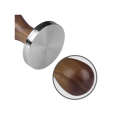 57 mm-es tamper - vörösfenyő
