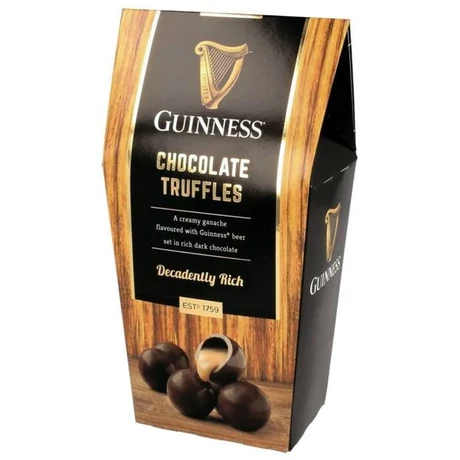 Lir Guinness Twist Wraps - Guinness Trüffelkrémmel Töltött Csokoládé Golyó 135g