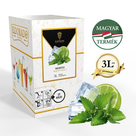 Bag in Box Eldorado mojito szirup 3 liter