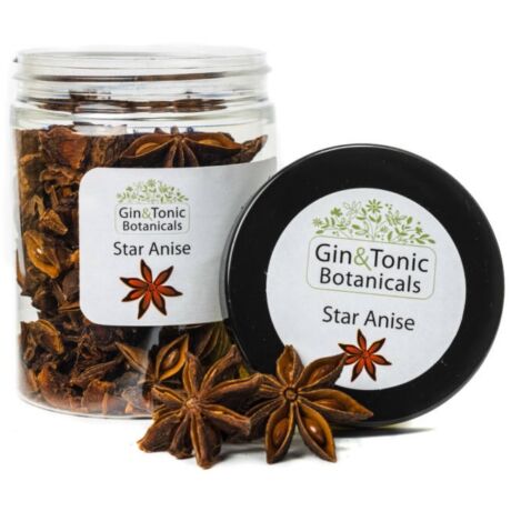 Gin Tonic botanicals nagy tégelyben, csillag ánizs egész 60 gr