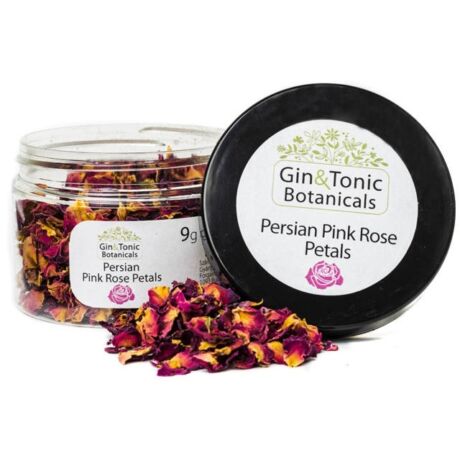 Gin Tonic botanicals közepes tégelyben, perzsa rózsa szirom 9 gr