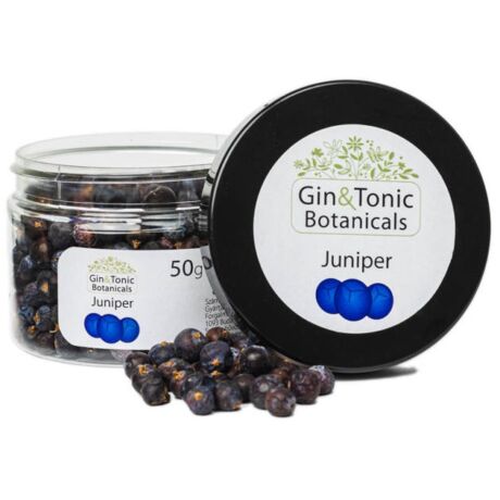 Gin Tonic botanicals közepes tégelyben, borókabogyó egész 50gr