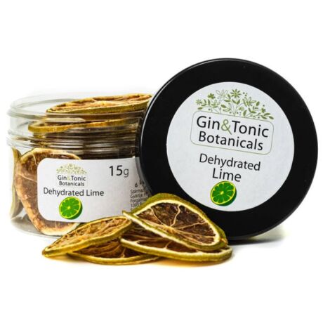 Gin Tonic Botanicals közepes tégelyben Szárított Lime karikák 15 gr